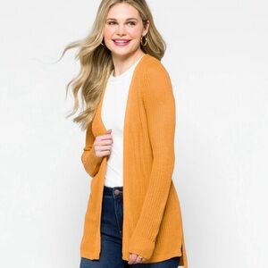 PINQUE Jamelya Back Detail Cardigan